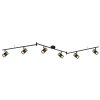 Lámparas Globo Lighting Brisbon Plafones, Spot techo, Apliques, Spot de pared Negro, 6 luces