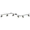 Lámparas Globo Lighting Brisbon Plafones, Spot techo, Apliques, Spot de pared Negro, 6 luces