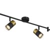 Lámparas Globo Lighting Brisbon Plafones, Spot techo, Apliques, Spot de pared Negro, 6 luces