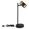 Lámparas Globo Lighting Brisbon Lámparas de mesa Negro, 1 luz