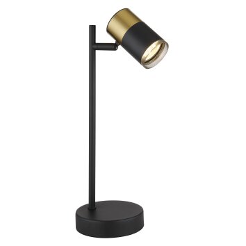 Lámparas Globo Lighting Brisbon Lámparas de mesa Negro, 1 luz