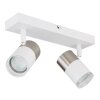 Lámparas Globo Lighting Brisbon Plafones, Spot techo, Apliques, Spot de pared Blanca, 2 luces