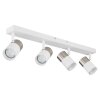 Lámparas Globo Lighting Brisbon Plafones, Spot techo, Apliques, Spot de pared Blanca, 4 luces