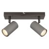 Lámparas Globo Lighting Robby Plafones, Spot techo, Apliques, Spot de pared Cromo, Negro, 2 luces