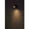 Lámparas Globo Lighting Mason Plafones, Spot techo, Apliques, Spot de pared Cromo, Negro, 1 luz