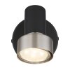 Lámparas Globo Lighting Mason Plafones, Spot techo, Apliques, Spot de pared Cromo, Negro, 1 luz