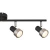 Lámparas Globo Lighting Mason Plafones, Spot techo, Apliques, Spot de pared Cromo, Negro, 4 luces