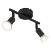 Lámparas Globo Lighting Matrix Plafones, Spot techo, Apliques, Spot de pared Negro, 2 luces