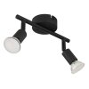 Lámparas Globo Lighting Matrix Plafones, Spot techo, Apliques, Spot de pared Negro, 2 luces