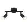 Lámparas Globo Lighting Matrix Plafones, Spot techo, Apliques, Spot de pared Negro, 2 luces