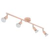 Lámparas Globo Lighting Matrix Plafones, Spot techo, Apliques, Spot de pared Rosa, 4 luces