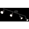 Lámparas Globo Lighting Matrix Plafones, Spot techo, Apliques, Spot de pared Negro, 4 luces