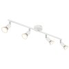 Lámparas Globo Lighting Matrix Plafones, Spot techo, Apliques, Spot de pared Blanca, 4 luces