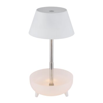 Lámparas Globo Lighting Poki Lámparas de mesa LED Blanco opalino, 1 luz