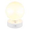 Lámparas Globo Lighting Grada Lámparas de mesa LED Blanca, 1 luz