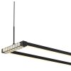 Lámparas Globo Lighting Mariella Lámparas suspendidas LED Negro, 1 luz, Mando a distancia