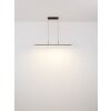 Lámparas Globo Lighting Quito Lámparas suspendidas LED marrón oscuro, Negro, 1 luz