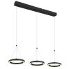 Lámparas Globo Lighting Grenvix Lámparas suspendidas LED Negro, 1 luz