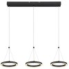 Lámparas Globo Lighting Grenvix Lámparas suspendidas LED Negro, 1 luz