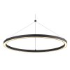 Lámparas Globo Lighting Grenvix Lámparas suspendidas LED Negro, 1 luz