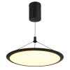 Lámparas Globo Lighting Suna Lámparas suspendidas LED Negro, 1 luz