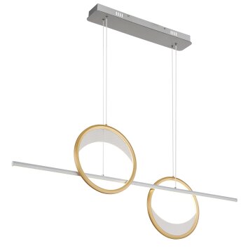 Lámparas Globo Lighting Umbra Lámparas suspendidas LED dorado, Plata, 1 luz, Mando a distancia