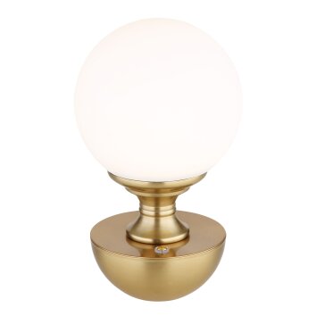 Lámparas Globo Lighting Tabina Lámparas de mesa LED Latón, 1 luz