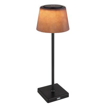 Lámparas Globo Lighting Gregoir Lámparas de mesa LED Negro, 1 luz