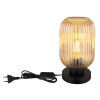 Lámparas Globo Lighting Normy Lámparas de mesa Negro, 1 luz