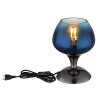 Lámparas Globo Lighting Maxy Lámparas de mesa Cromo, Negro, 1 luz