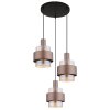 Lámparas Globo Lighting Milley Lámparas suspendidas Negro, 3 luces