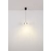 Lámparas Globo Lighting Fogsy Lámparas suspendidas LED Negro, 1 luz