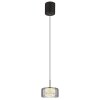 Lámparas Globo Lighting Fogsy Lámparas suspendidas LED Negro, 1 luz