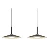 Lámparas Globo Lighting Lampone Lámparas suspendidas LED Negro, 1 luz