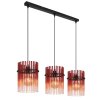 Lámparas Globo Lighting Gorley Lámparas suspendidas Negro, 3 luces