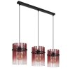 Lámparas Globo Lighting Gorley Lámparas suspendidas Negro, 3 luces