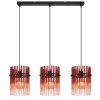 Lámparas Globo Lighting Gorley Lámparas suspendidas Negro, 3 luces