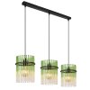 Lámparas Globo Lighting Gorley Lámparas suspendidas Negro, 3 luces