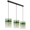 Lámparas Globo Lighting Gorley Lámparas suspendidas Negro, 3 luces