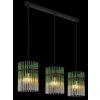 Lámparas Globo Lighting Gorley Lámparas suspendidas Negro, 3 luces