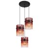 Lámparas Globo Lighting Gorley Lámparas suspendidas Negro, 3 luces