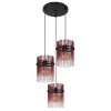 Lámparas Globo Lighting Gorley Lámparas suspendidas Negro, 3 luces