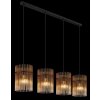 Lámparas Globo Lighting Gorley Lámparas suspendidas Negro, 4 luces