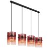 Lámparas Globo Lighting Gorley Lámparas suspendidas Negro, 4 luces