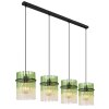 Lámparas Globo Lighting Gorley Lámparas suspendidas Negro, 4 luces