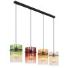 Lámparas Globo Lighting Gorley Lámparas suspendidas Negro, 4 luces