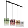 Lámparas Globo Lighting Gorley Lámparas suspendidas Negro, 4 luces