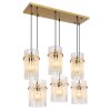 Lámparas Globo Lighting Gorley Lámparas suspendidas dorado, 6 luces