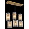 Lámparas Globo Lighting Gorley Lámparas suspendidas dorado, 6 luces