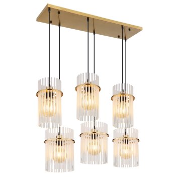 Lámparas Globo Lighting Gorley Lámparas suspendidas dorado, 6 luces